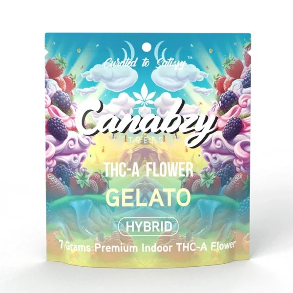 Canabzy THC-A Flower – 7 Grams – Gelato