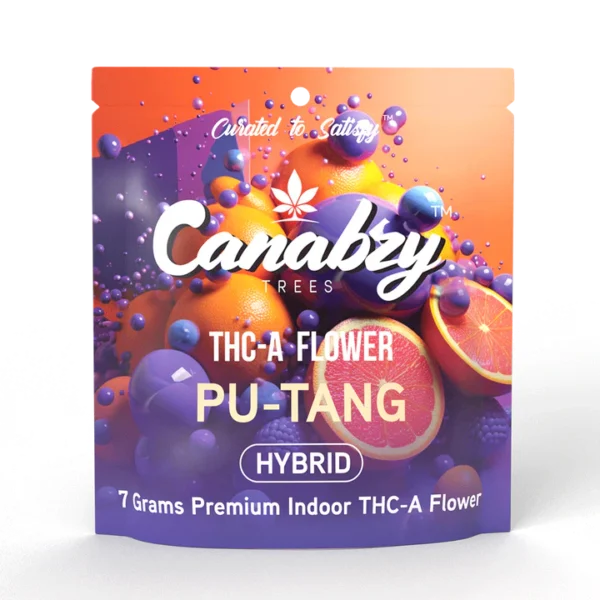 Canabzy THC-A Flower – 7 Grams – PU-Tang